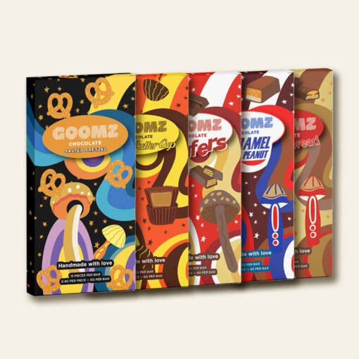 10 Pack Of Goomz Mushroom Bars
