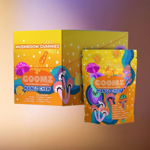 Goomz Mango Chew Mushroom Gummies
