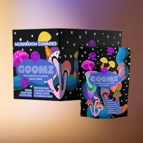 Goomz Berry Blast Mushroom Gummies